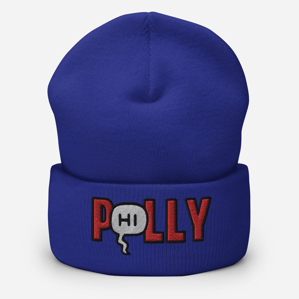 P(Hi)lly Embroidered Beanie
