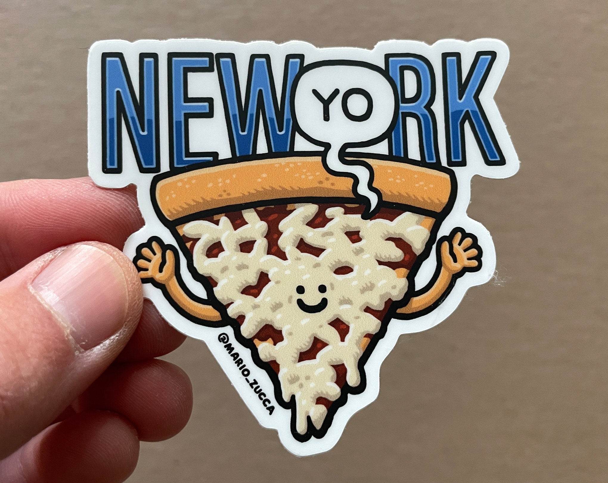 New (Yo)rk Pizza Sticker