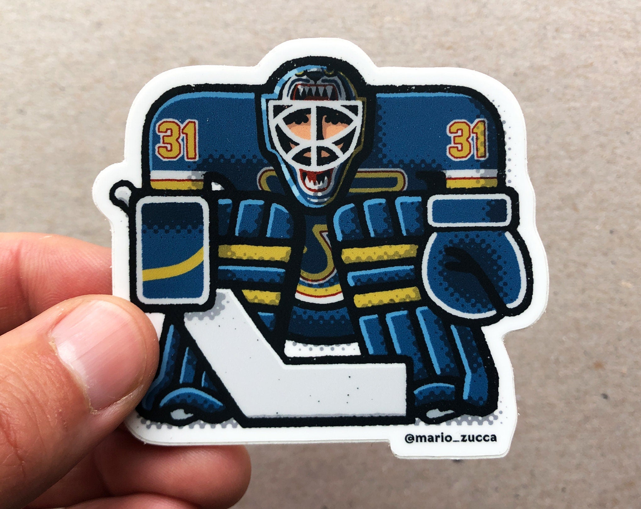 Curtis Joseph Sticker