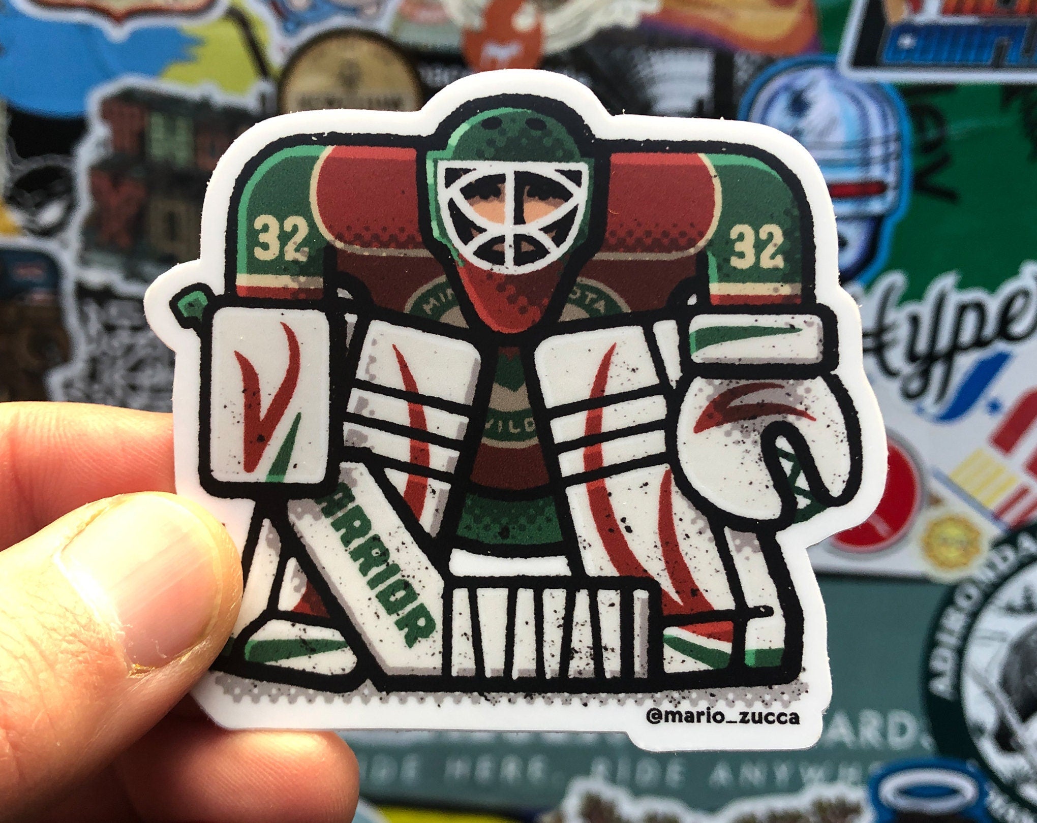 Niklas Backstrom Sticker