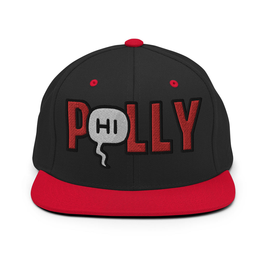 P(Hi)lly Embroidered Snapback Hat