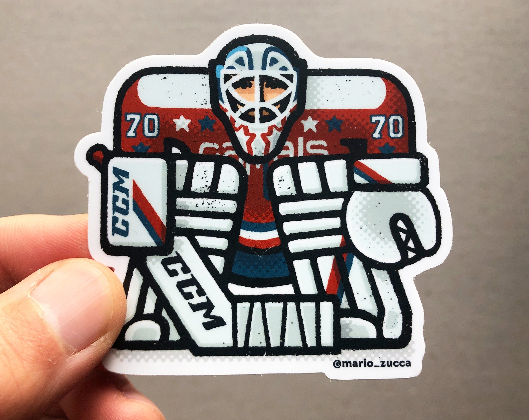 Braden Holtby Sticker