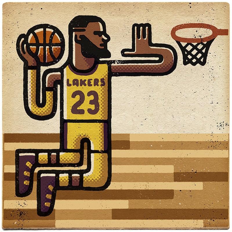 Lebron James Portrait