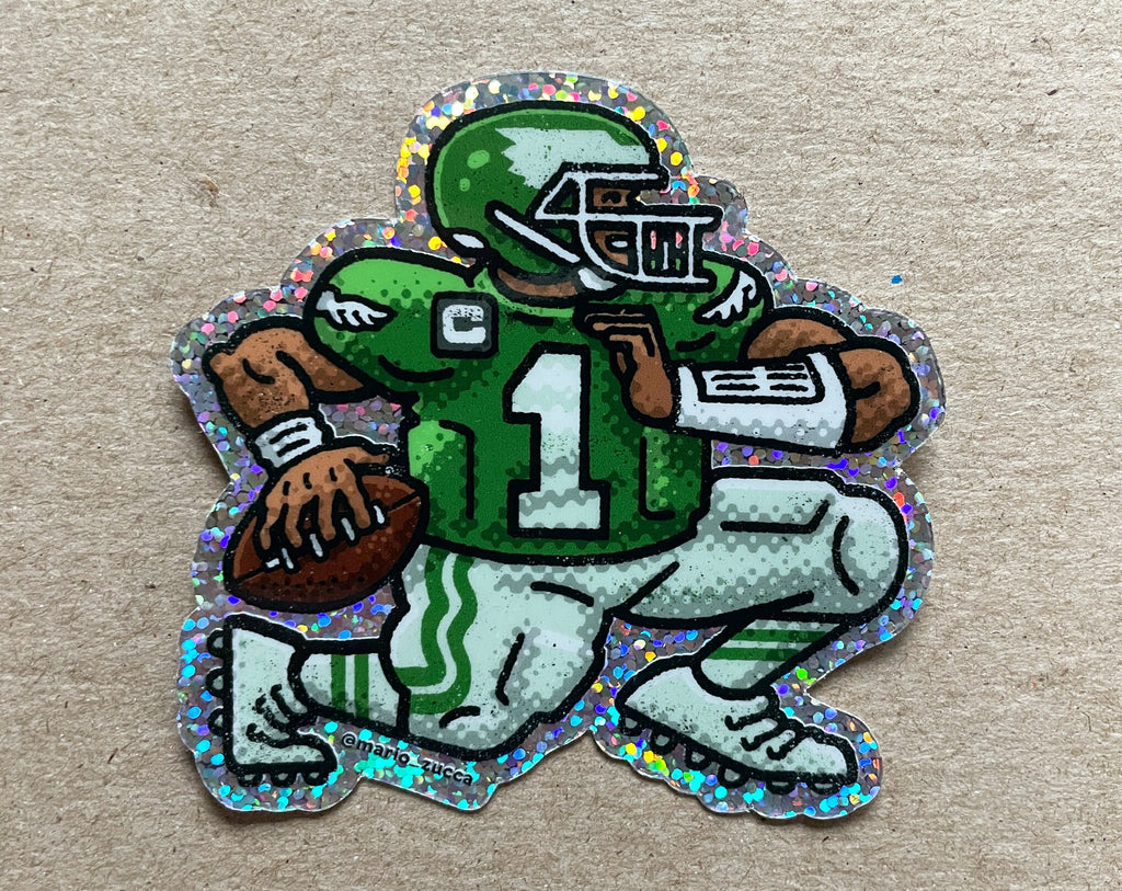 Jalen Hurts *Glitter* Sticker