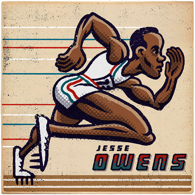 Jesse Owens Portrait