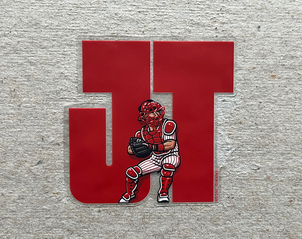 JT Realmuto *Clear* Sticker