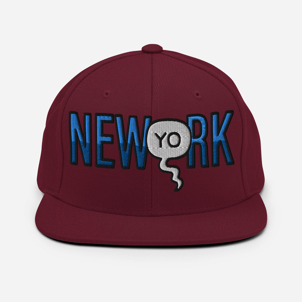 New (Yo)rk Embroidered Snapback Hat