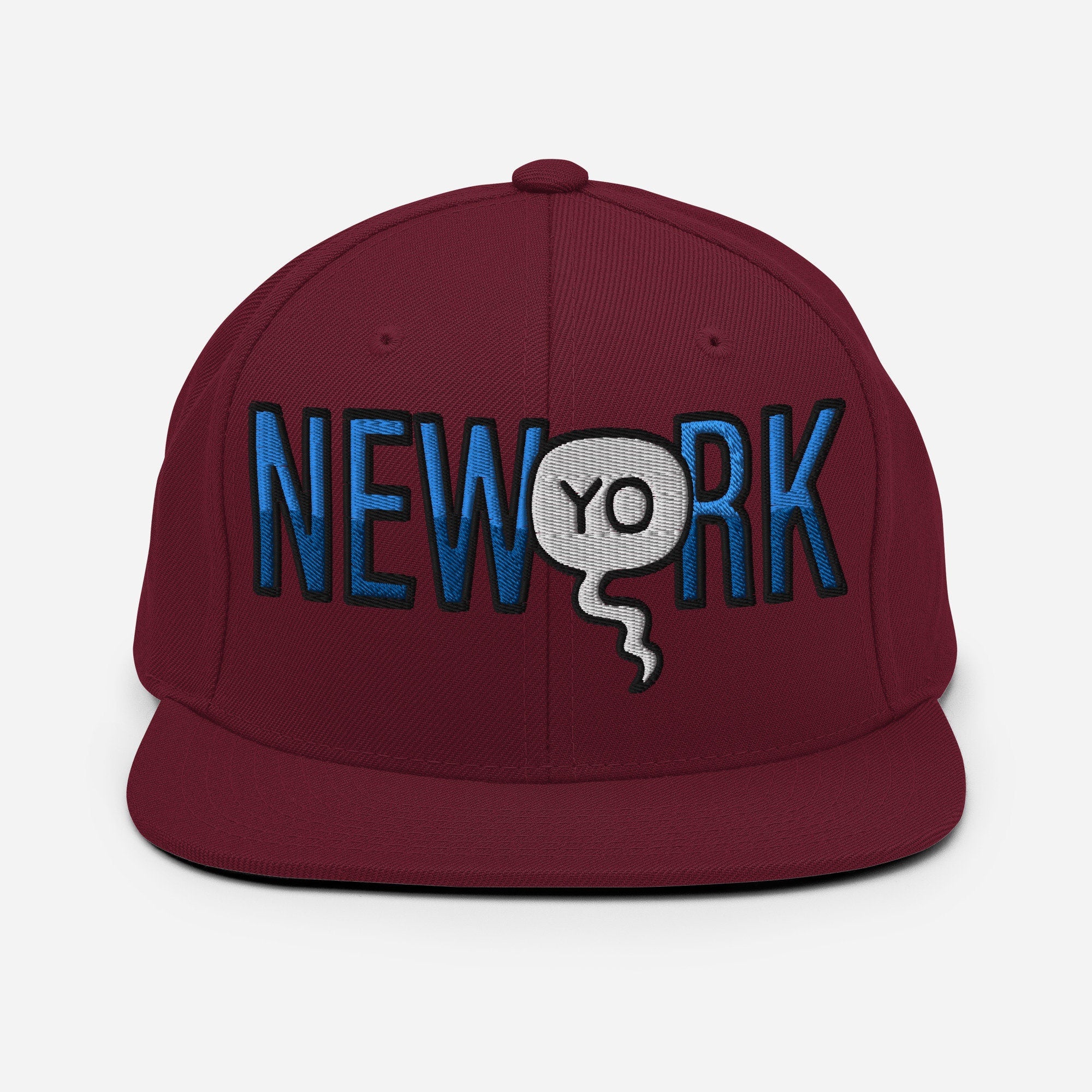 New (Yo)rk Embroidered Snapback Hat