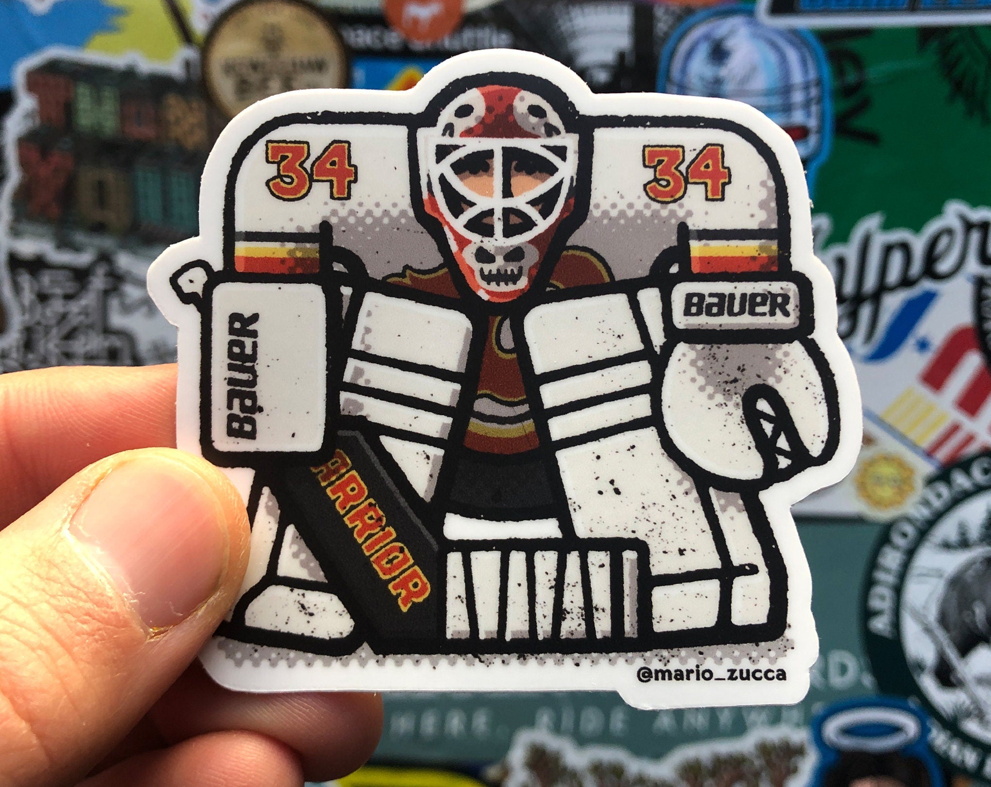 Miikka Kiprusoff Sticker