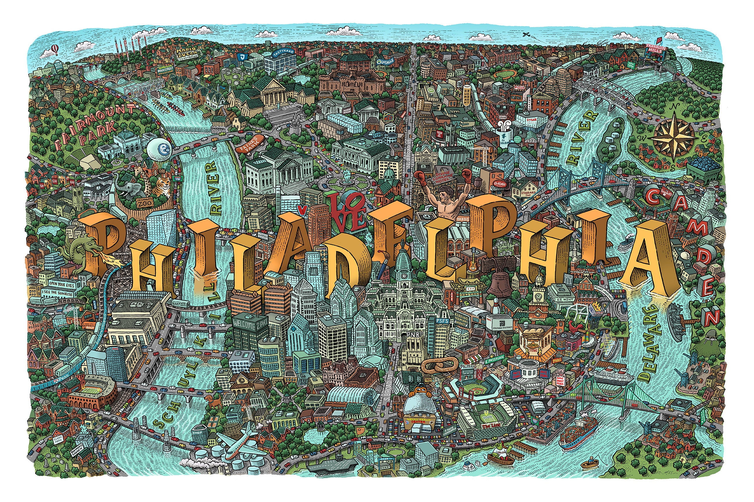 Philadelphia Map