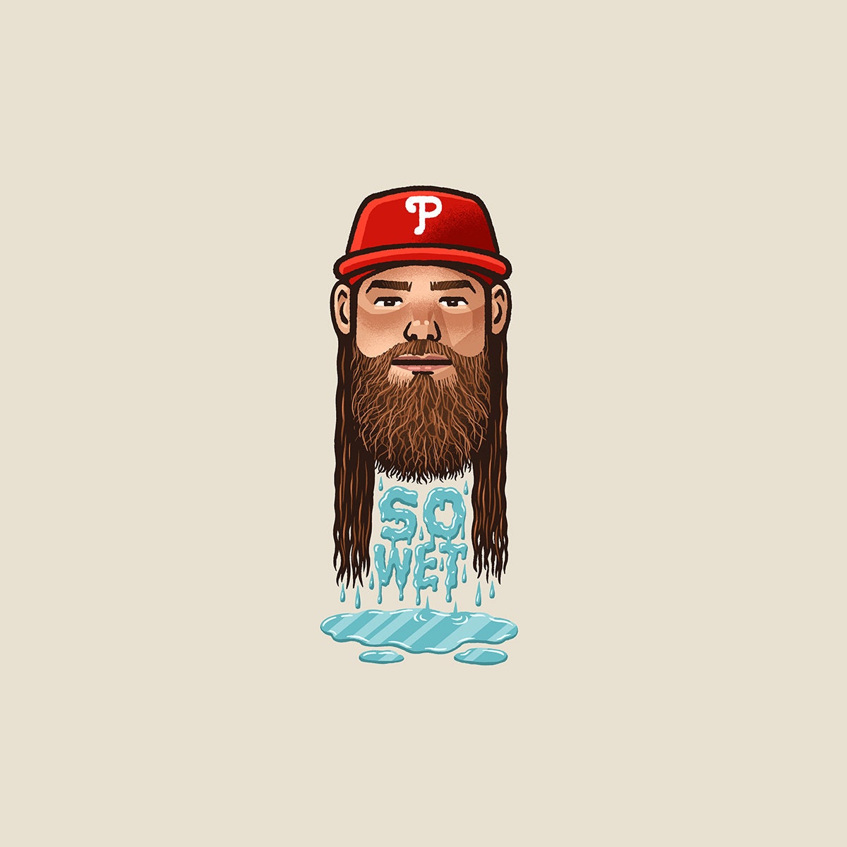 Brandon Marsh "So Wet" Portrait