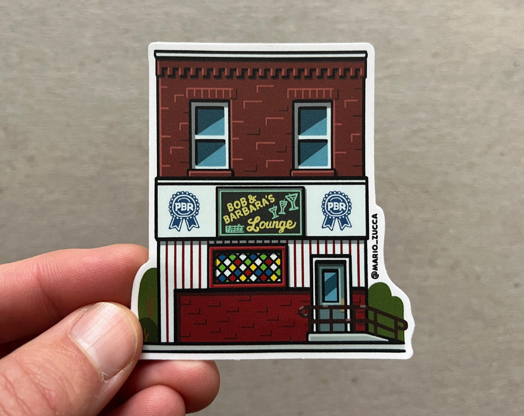 Bob & Barbara's Sticker
