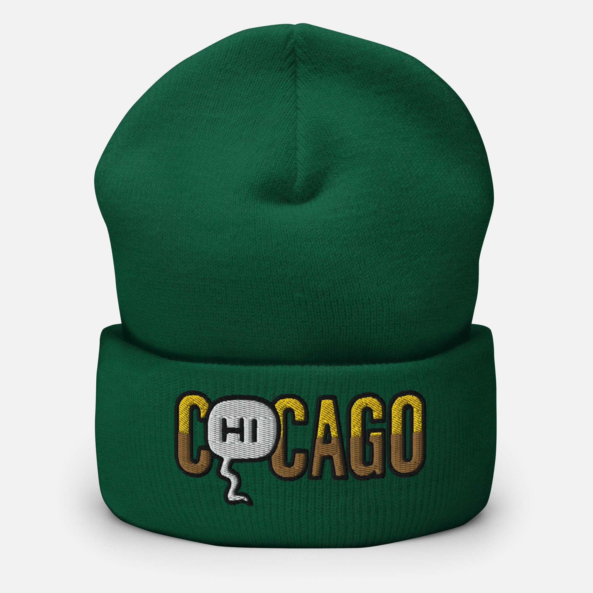 C(Hi)cago Embroidered Beanie
