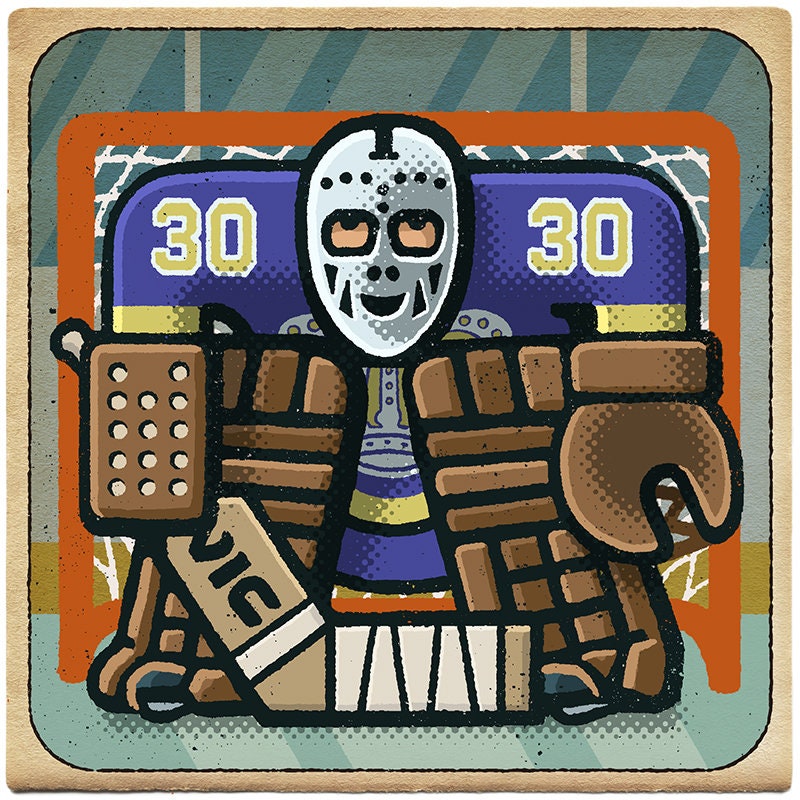 Rogie Vachon Portrait