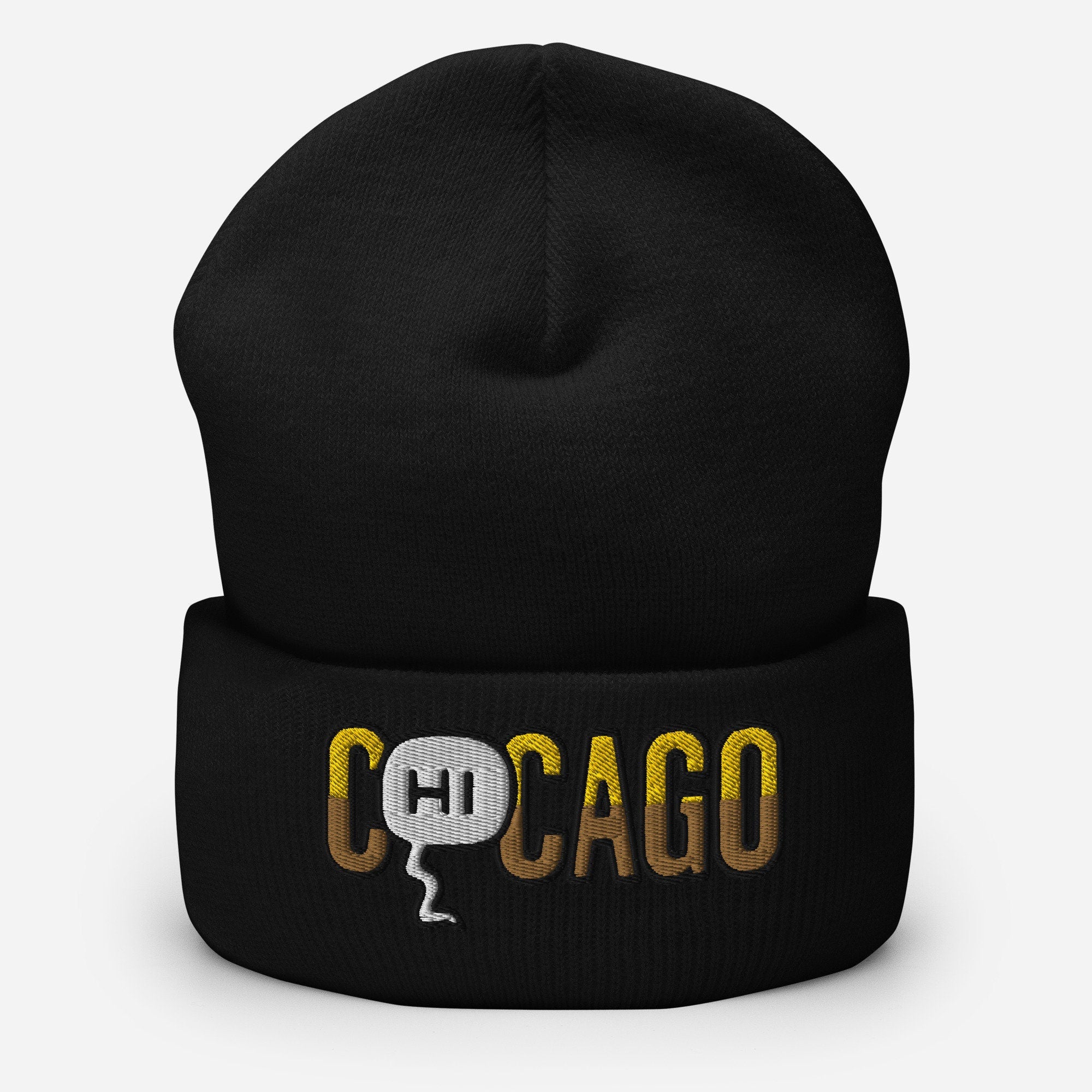 C(Hi)cago Embroidered Beanie