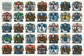 Goalie Greats Sticker Sheet