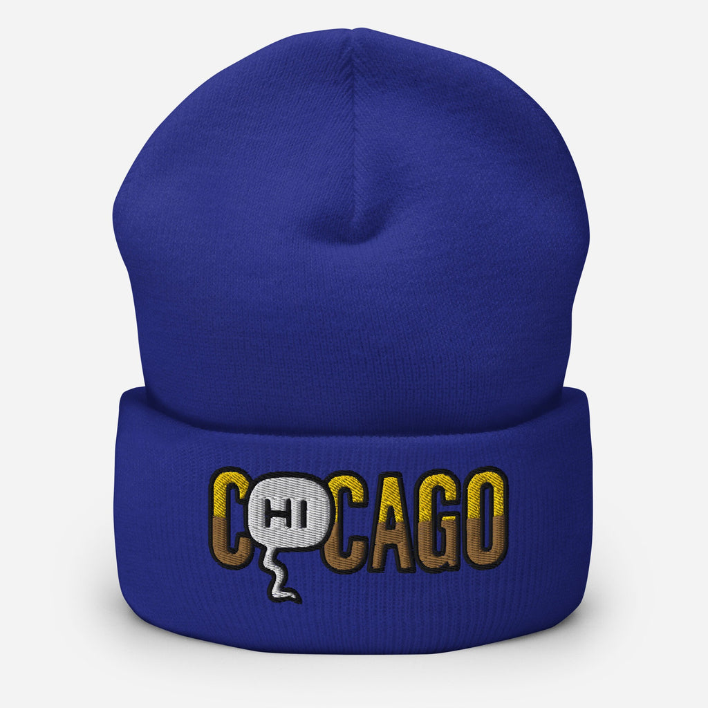 C(Hi)cago Embroidered Beanie