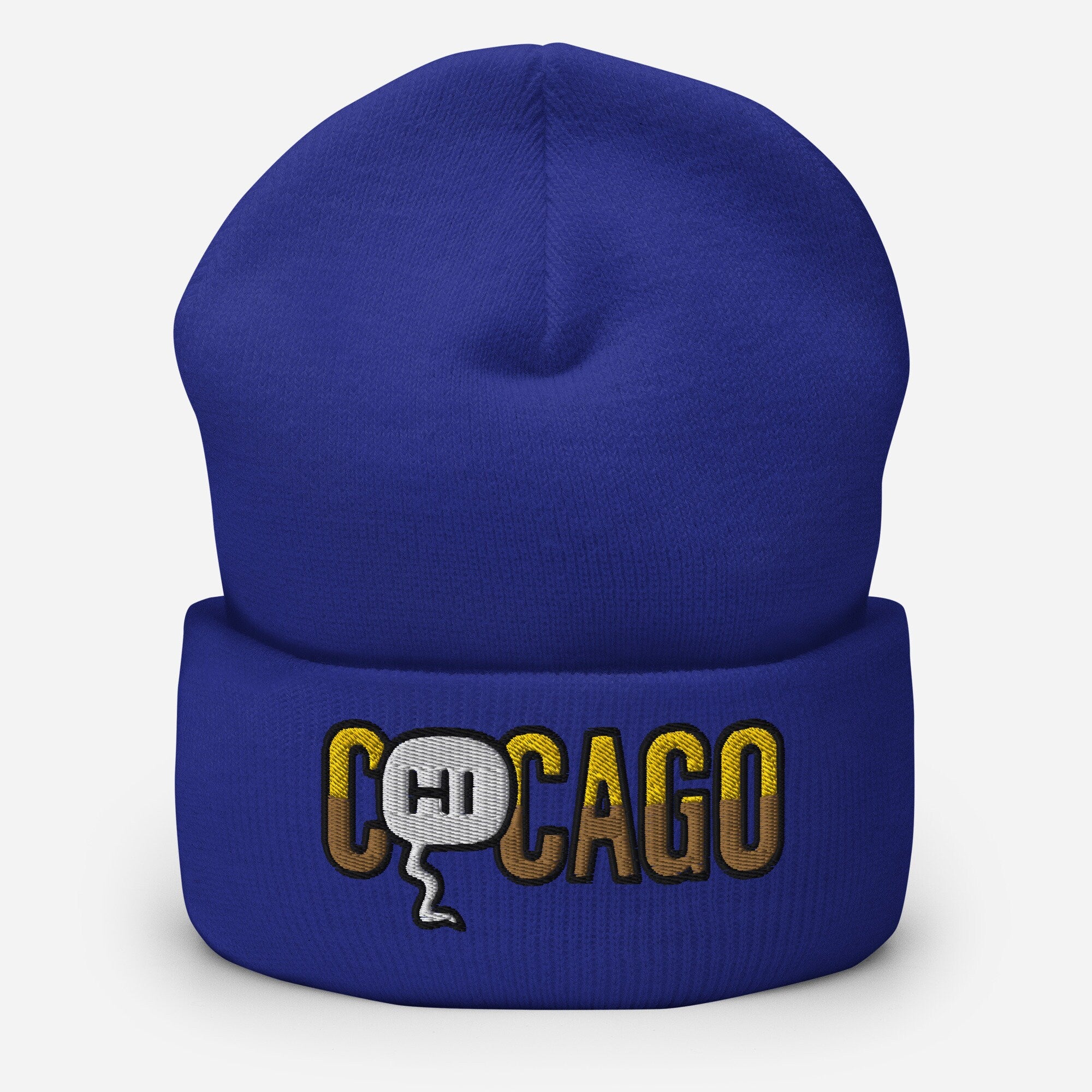 C(Hi)cago Embroidered Beanie