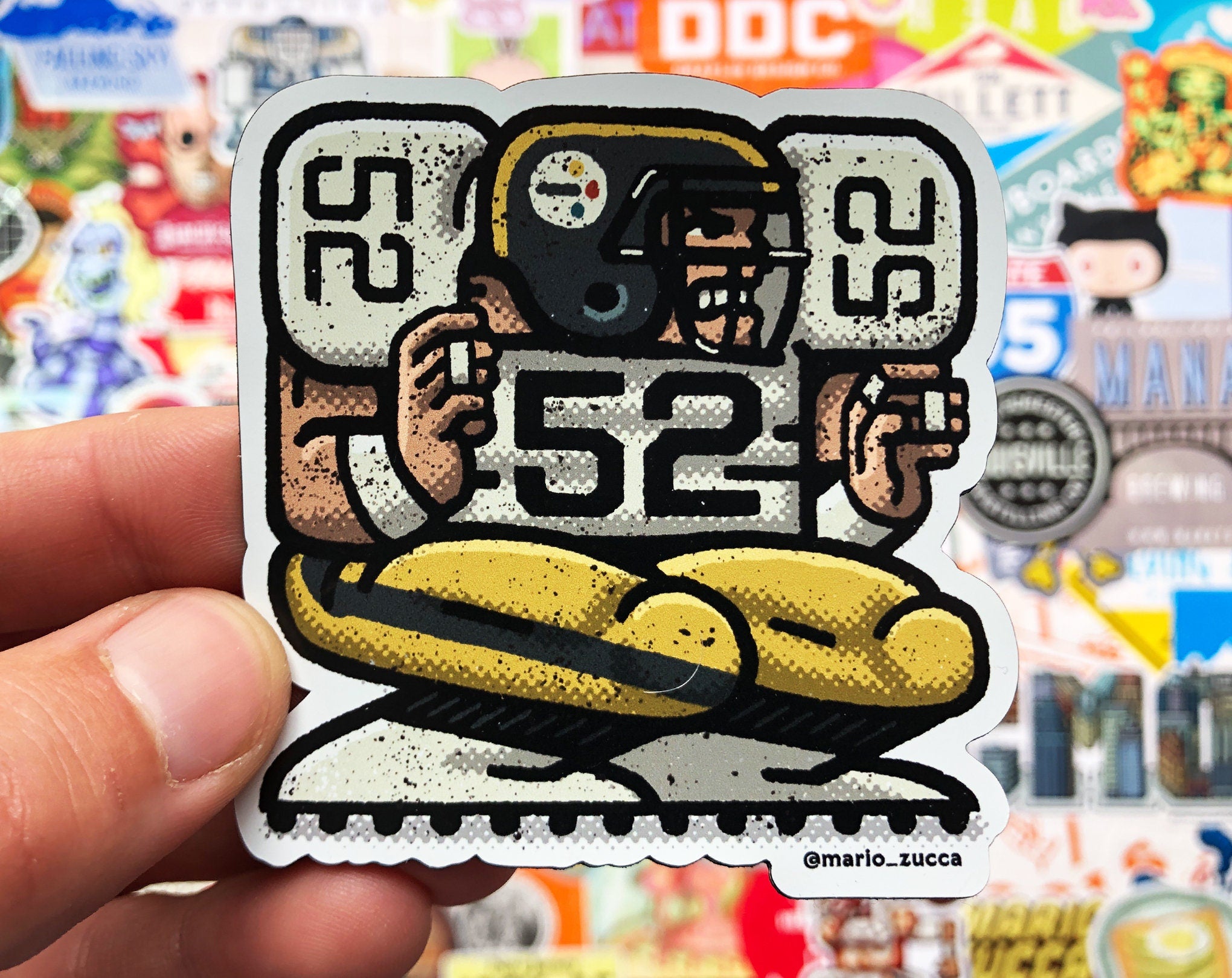 Mike Webster Magnet