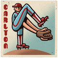 Steve Carlton Portrait