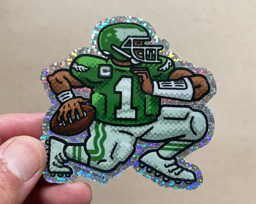 Jalen Hurts *Glitter* Sticker