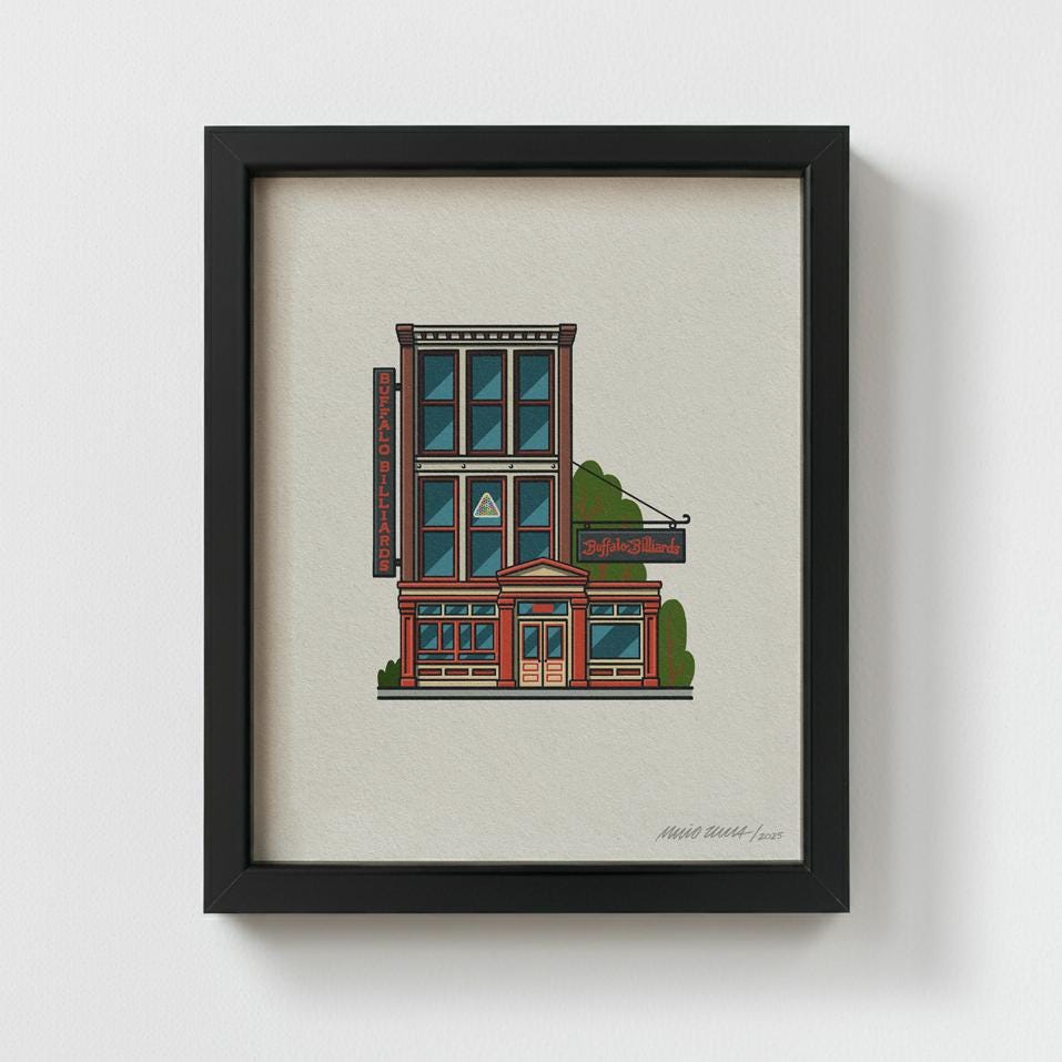 Philly Eats – Buffalo Billiards