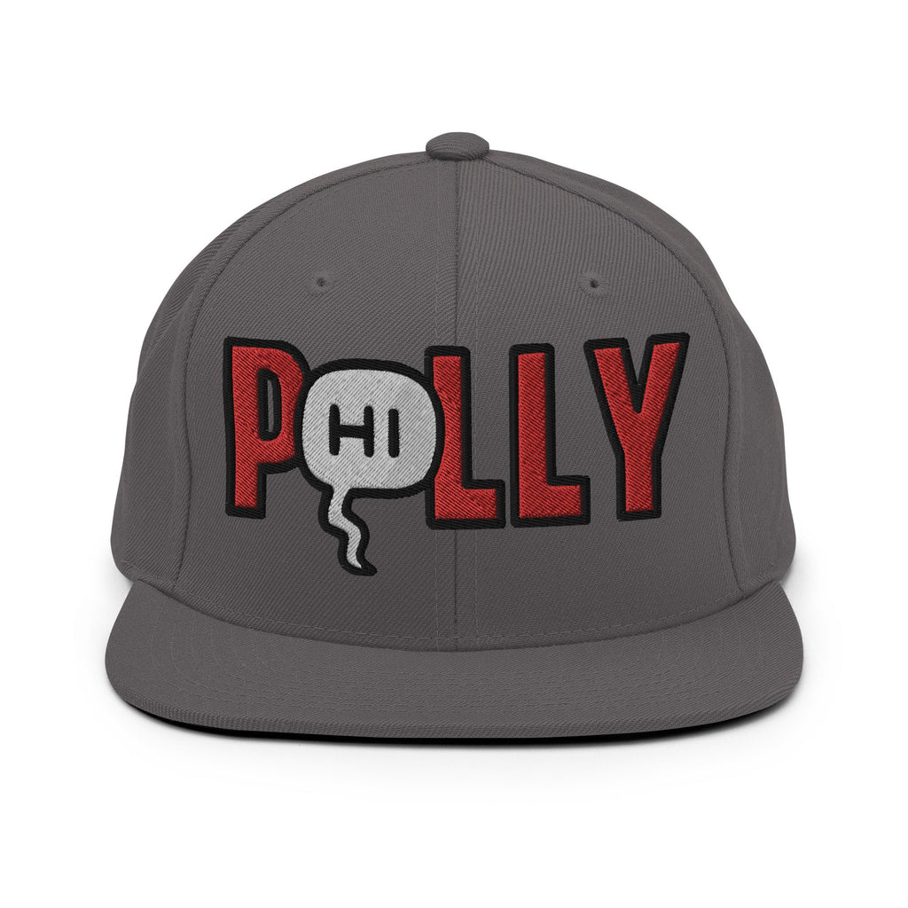 P(Hi)lly Embroidered Snapback Hat