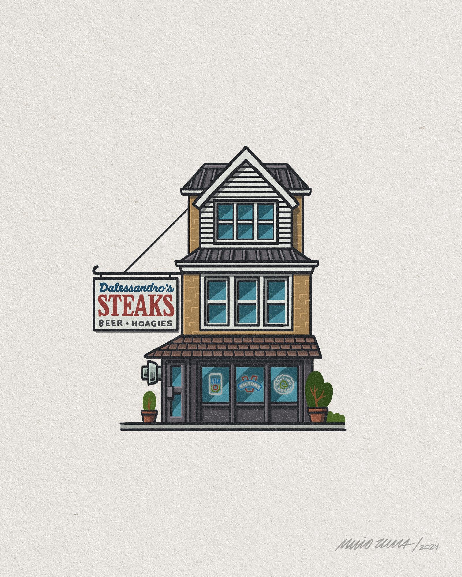 Philly Eats – Dalessandro's Steaks