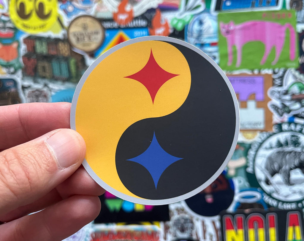 Yinz Yang Sticker