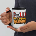 P(Hi)lly Cheesesteak Mug with Color Inside