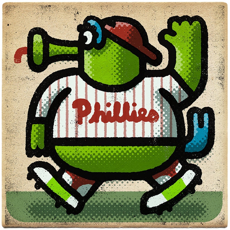 Phillie Phanatic Portrait