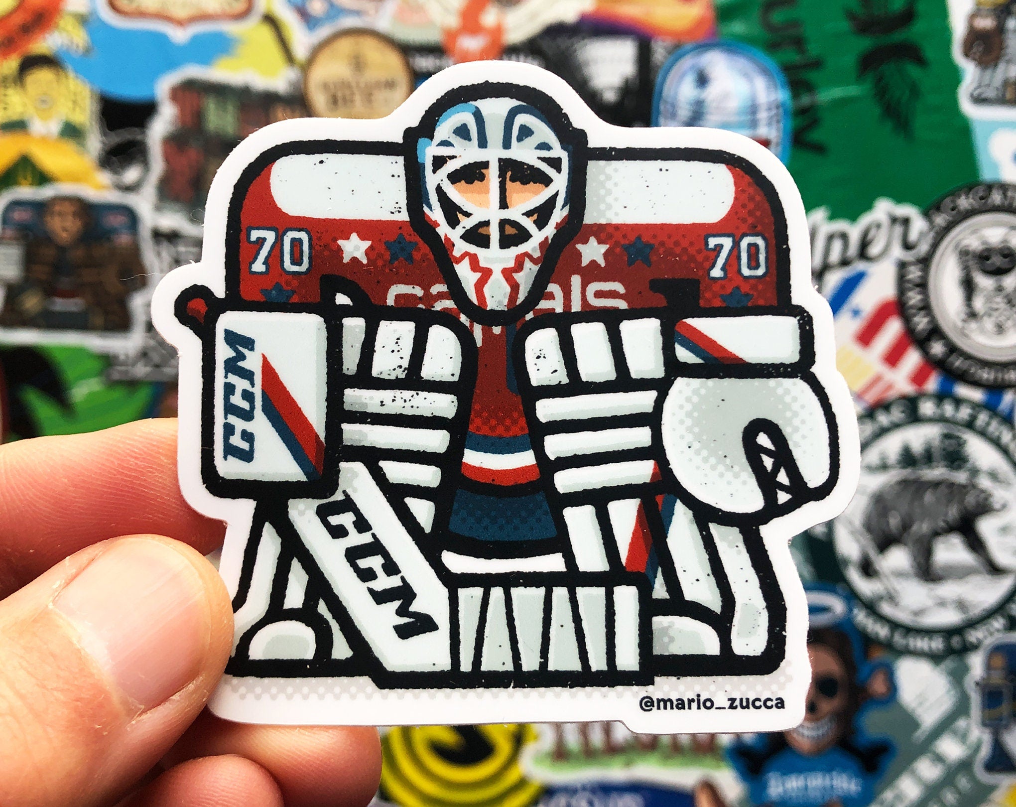 Braden Holtby Sticker