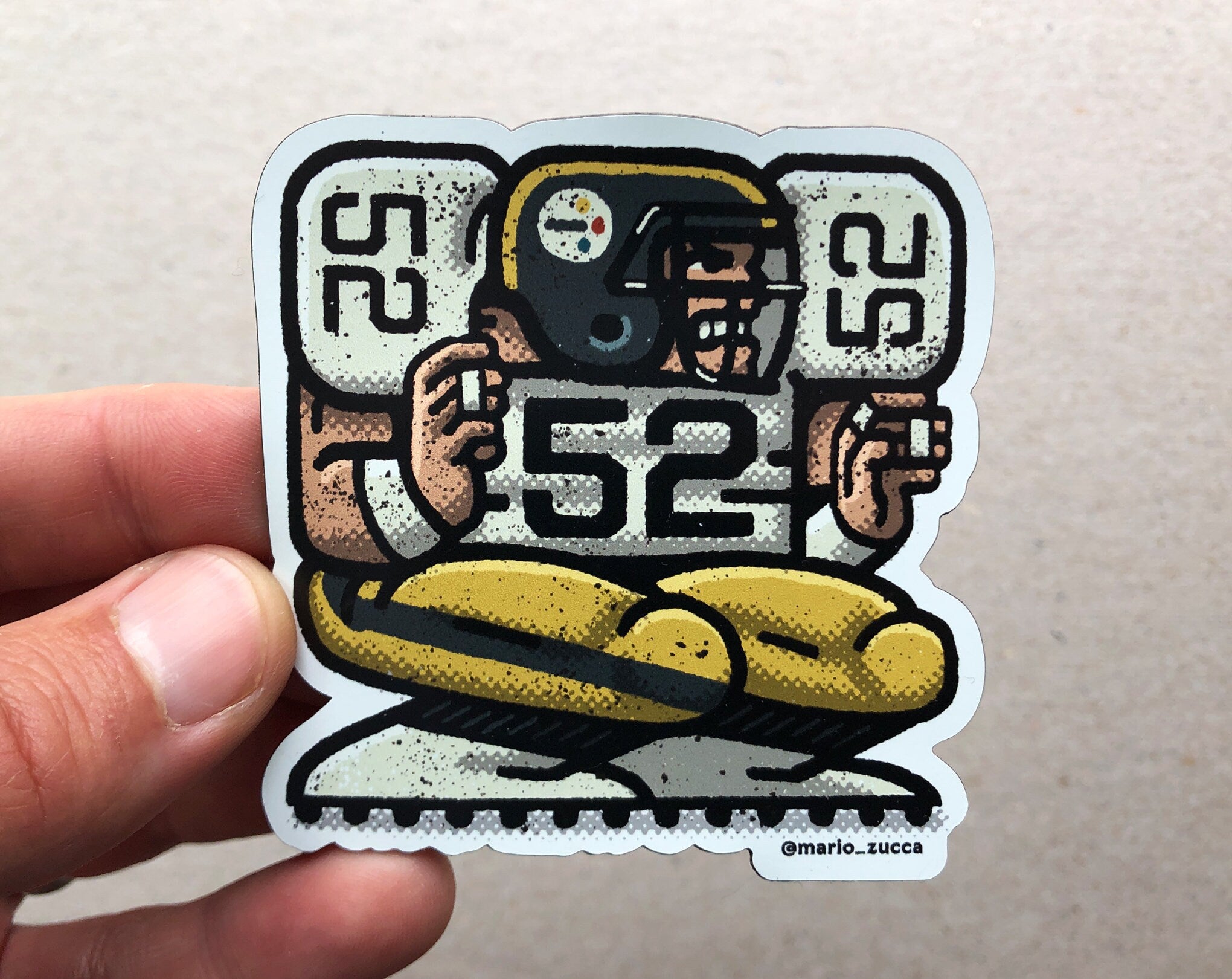 Mike Webster Magnet