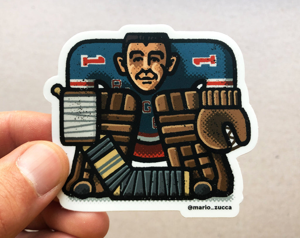 Gump Worsley Sticker