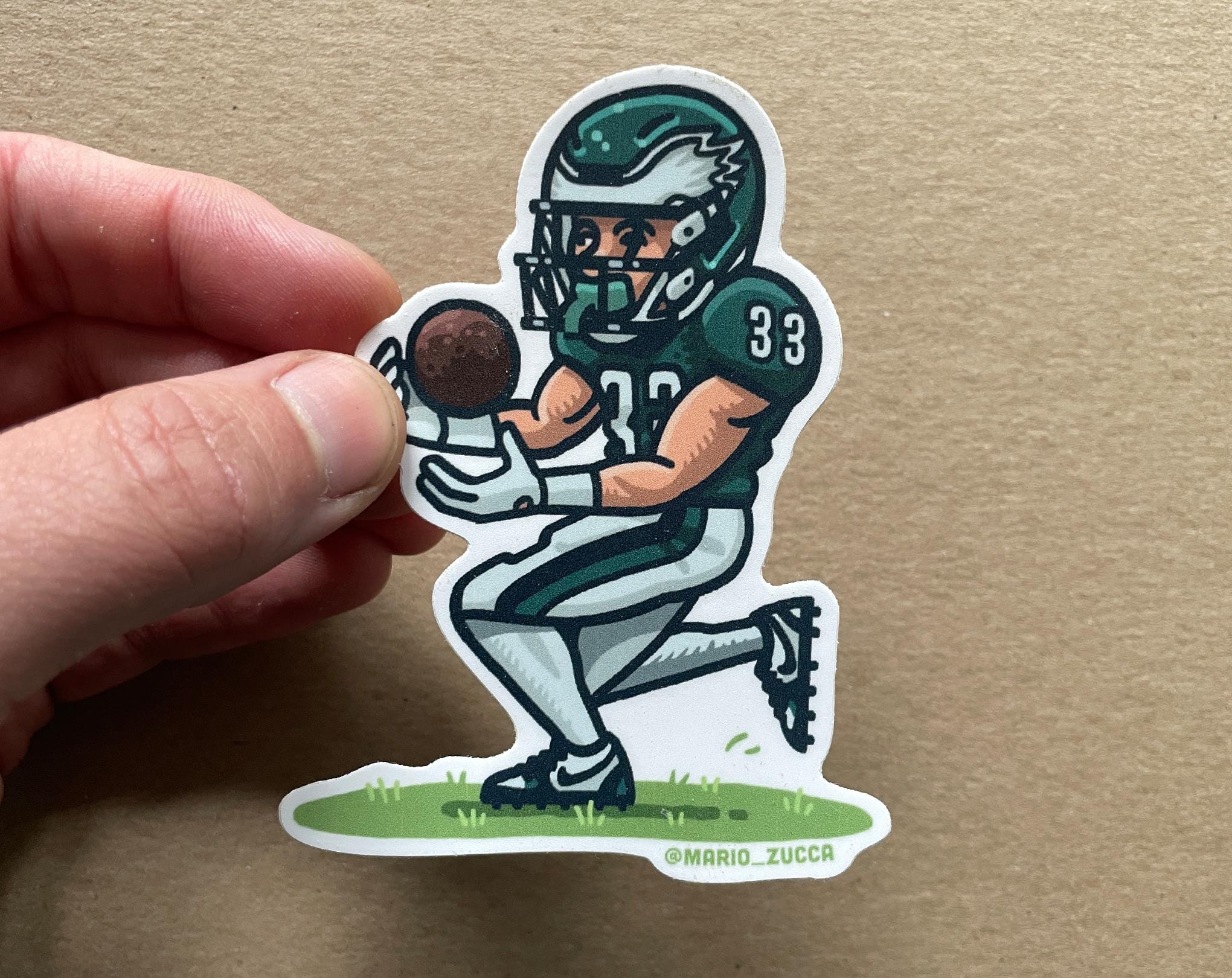 Cooper DeJean Pick-6 Sticker