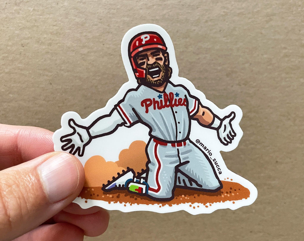 Bryce Harper Soccer Slide Sticker