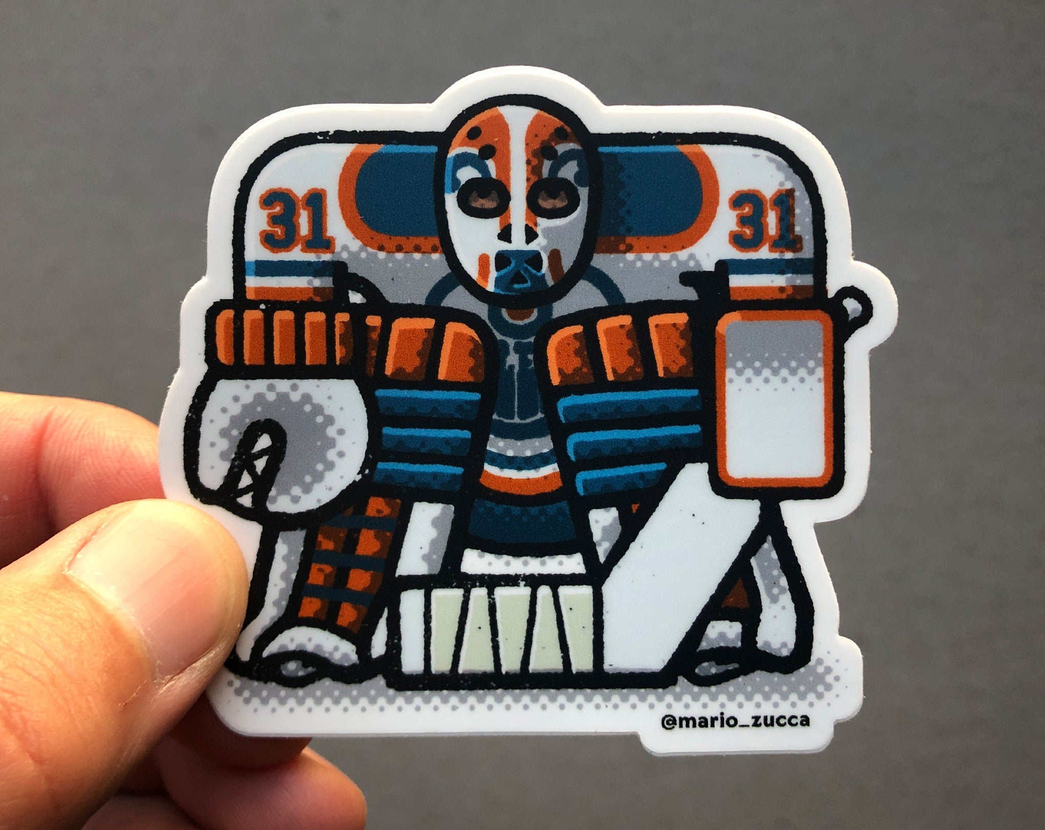 Grant Fuhr Sticker