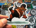 Slippin' Gritty *Clear* Sticker