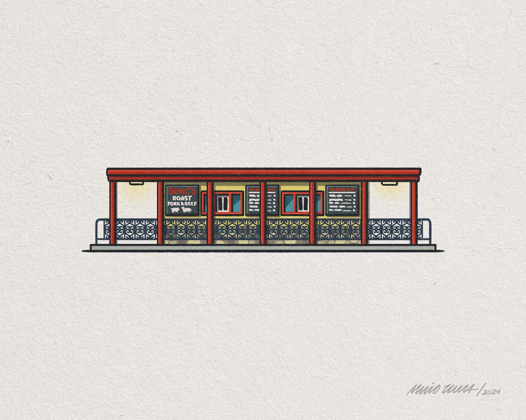 Philly Eats – Dinic's Pork & Beef