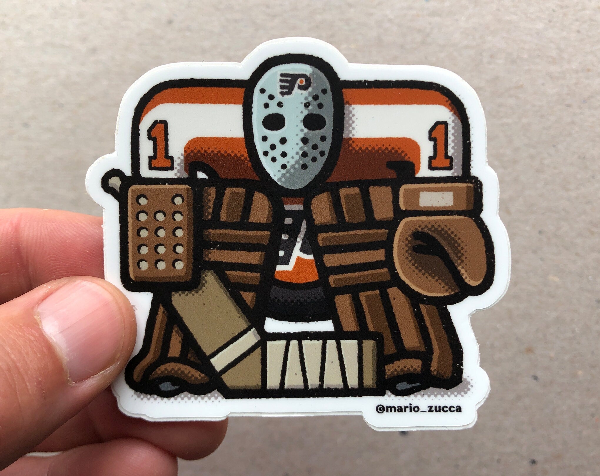 Bernie Parent Sticker