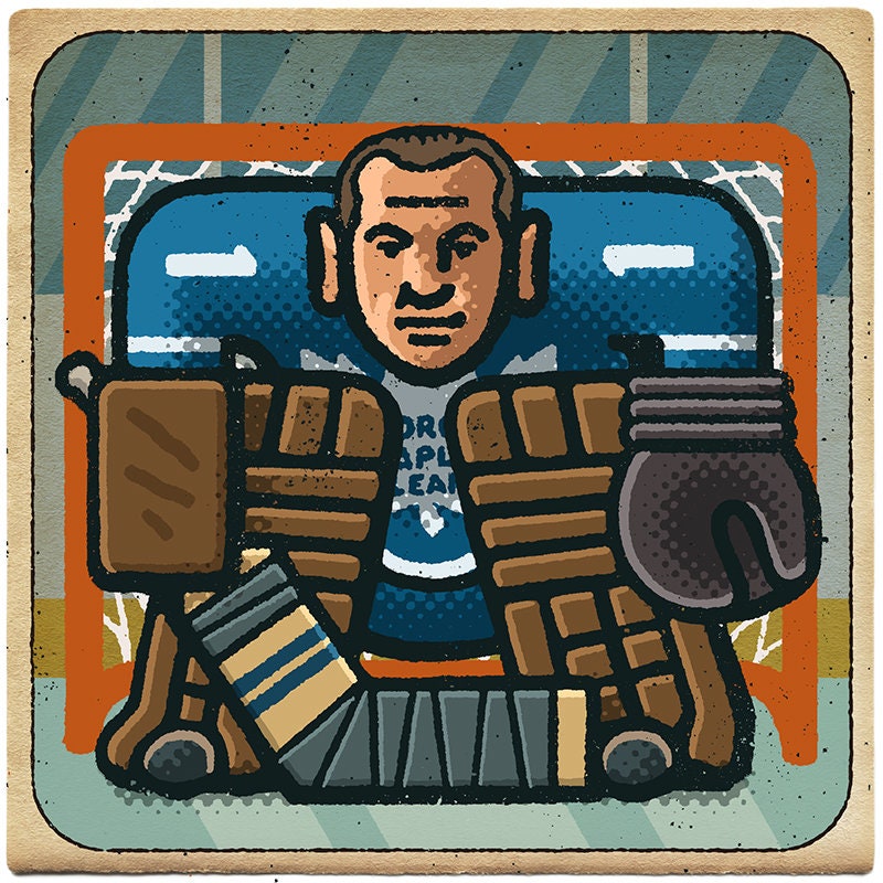 Johnny Bower Portrait