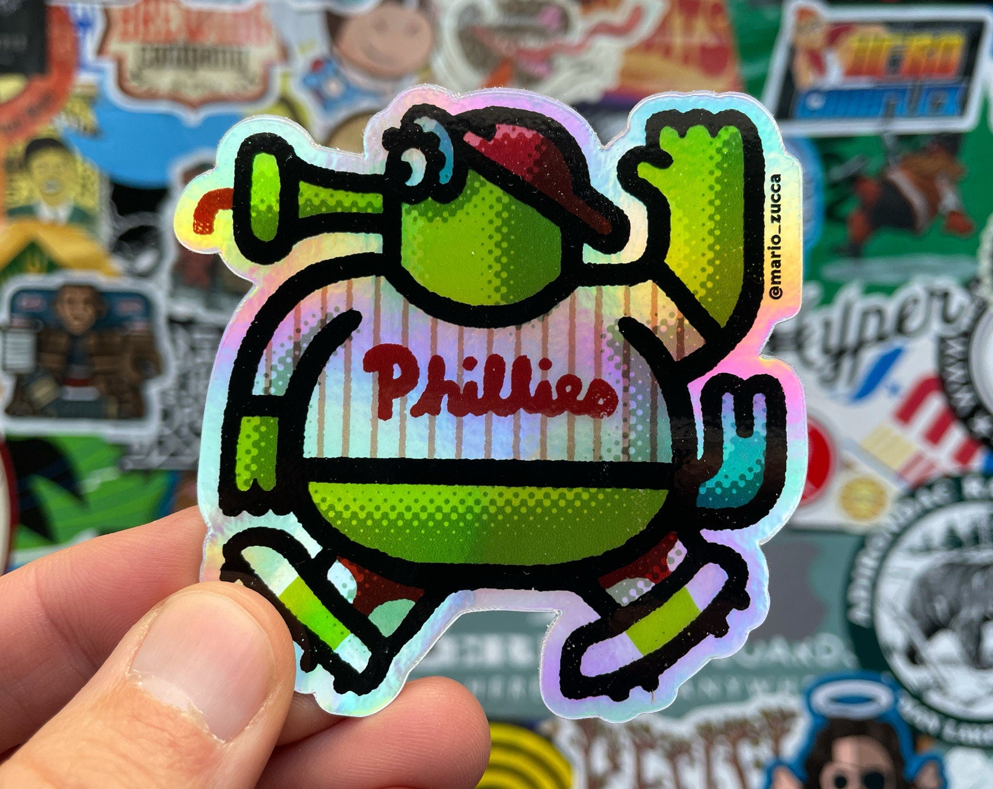 Phillie Phanatic *Holographic* Sticker