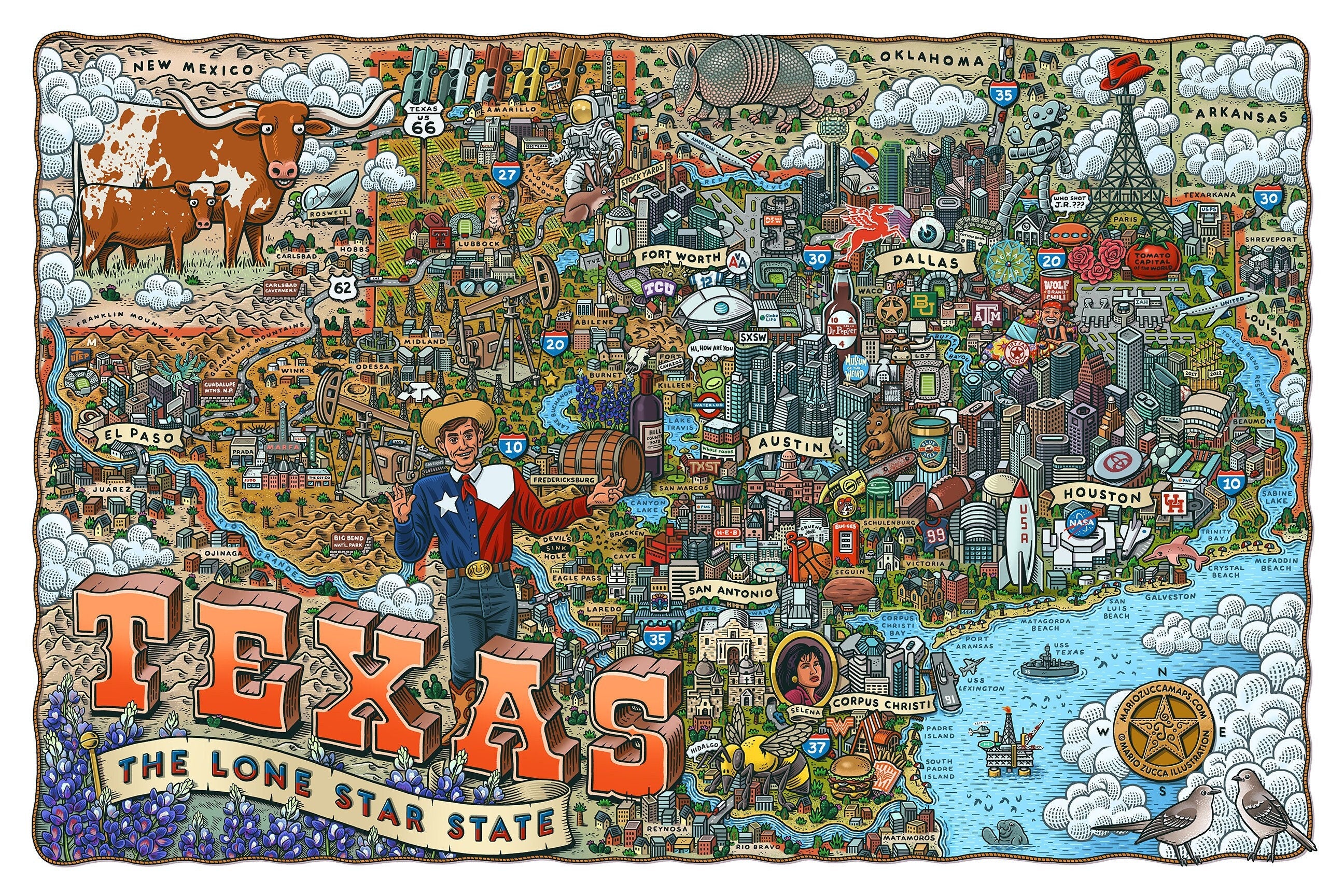 Texas Map