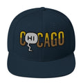 C(Hi)cago Embroidered Snapback Hat