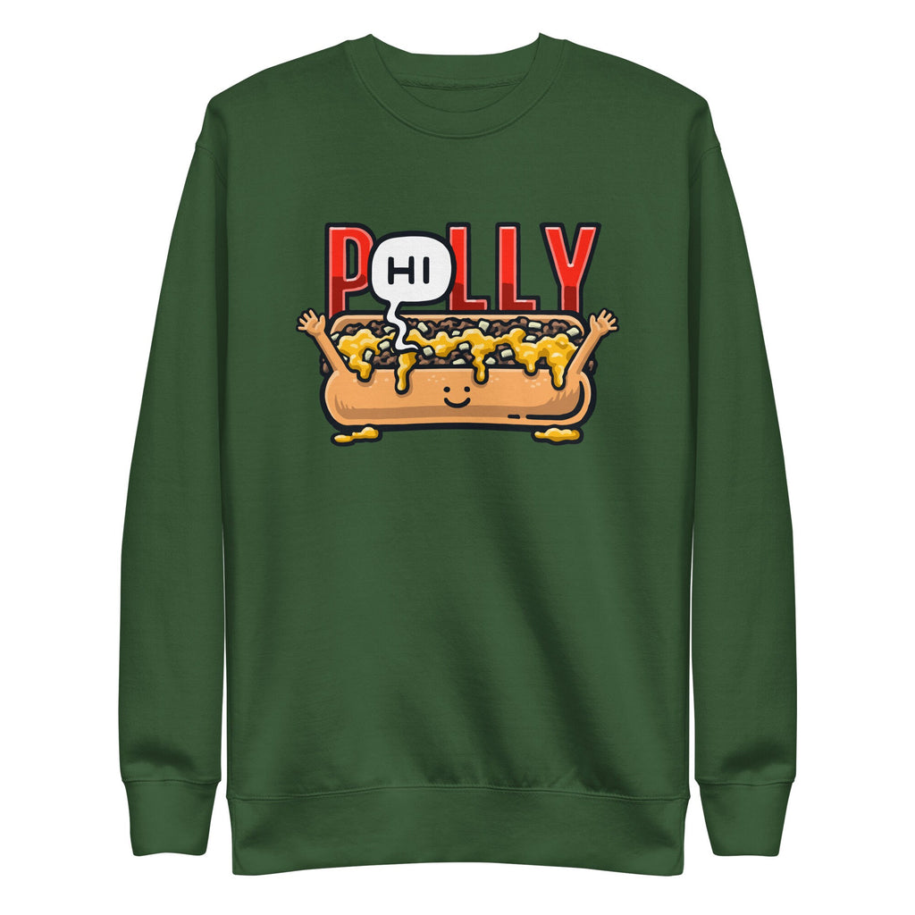 P(Hi)lly Cheesesteak Unisex Premium Sweatshirt