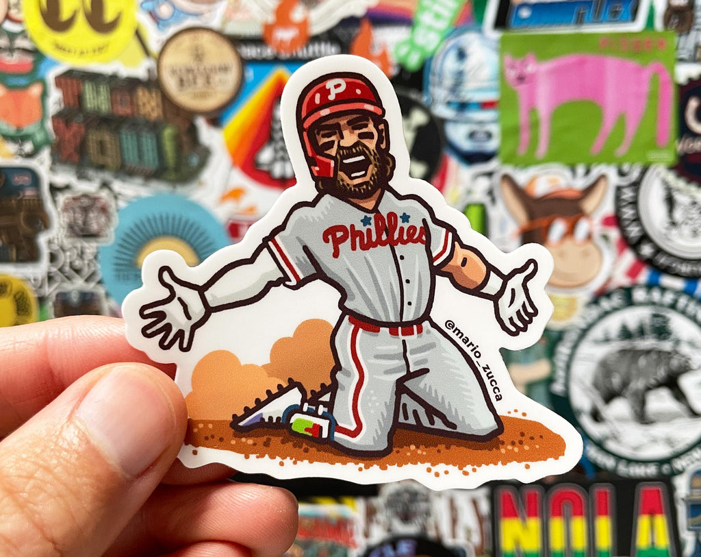 Bryce Harper Soccer Slide Sticker