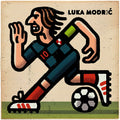 Luka Modric Portrait