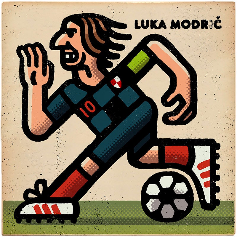 Luka Modric Portrait