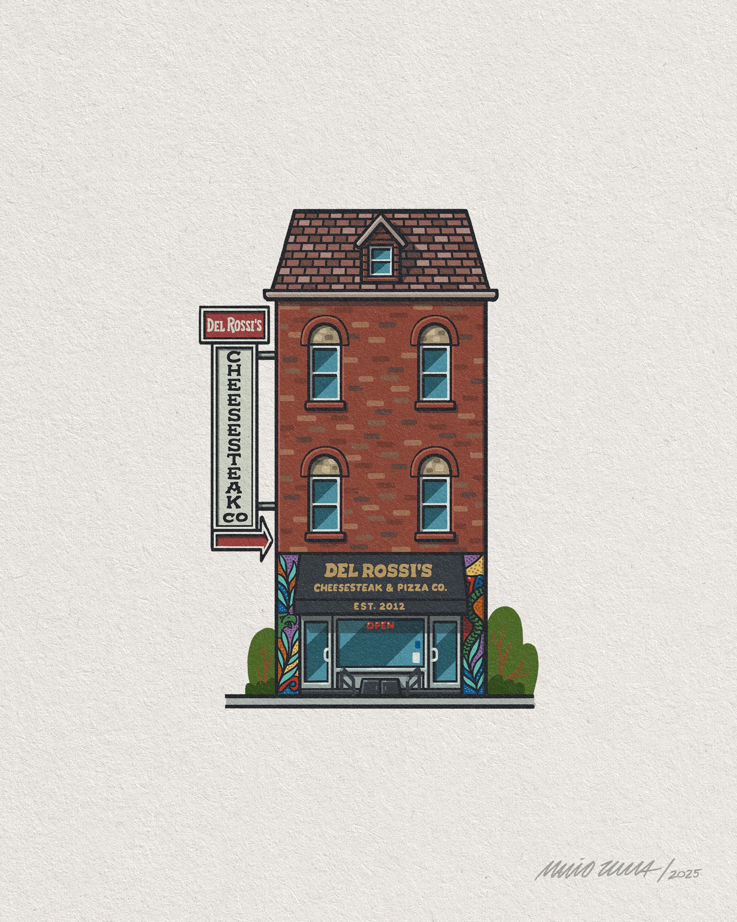 Philly Eats – Del Rossi's Cheesesteak & Pizza Co.