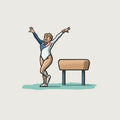 Kerri Strug's One-Footed Landing Wins Gold